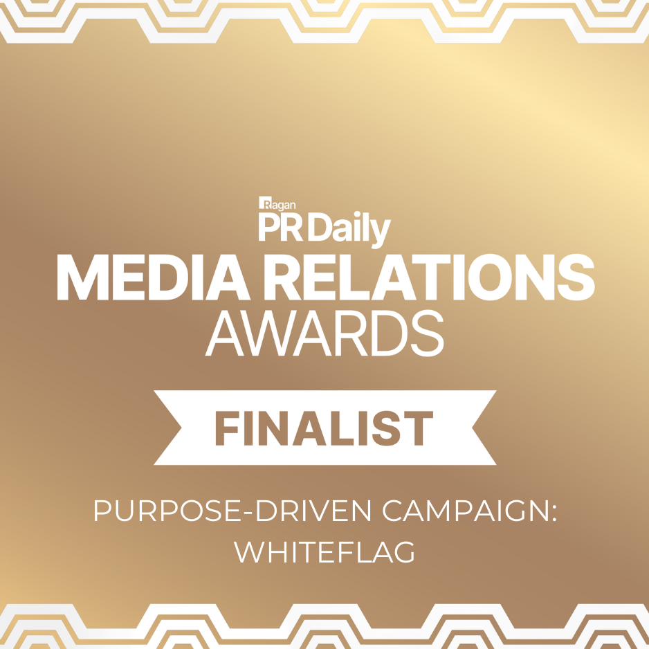 Award PR Daily Media Relations WhiteFlag