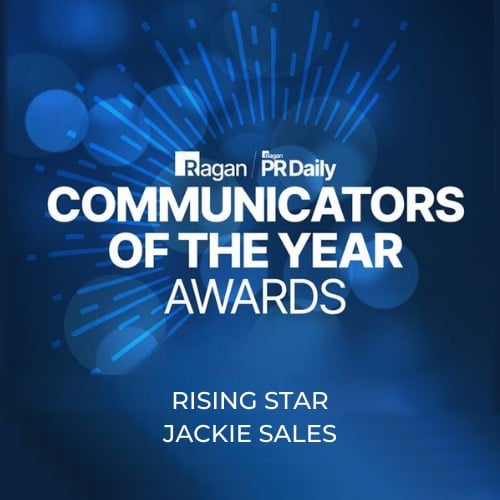 Award Ragan Communicator of the Year - Jackie Sales