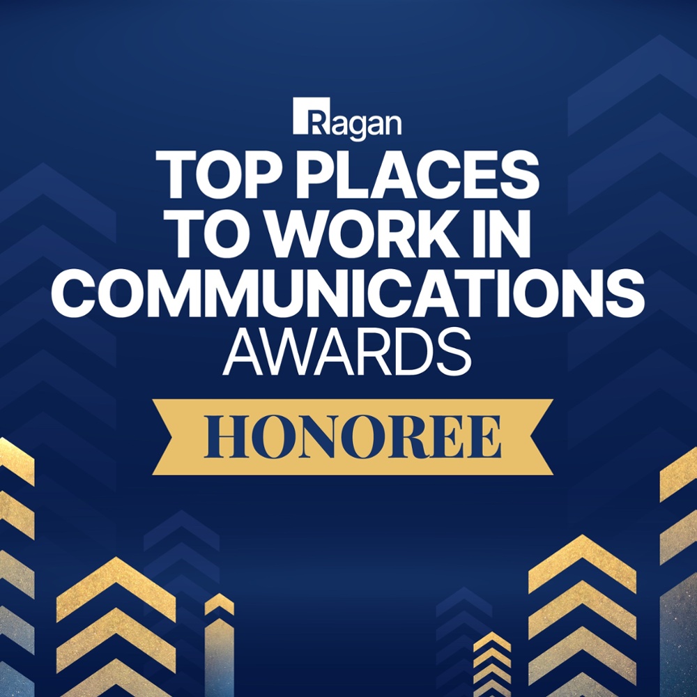 Award Ragan's Top Places to Work Communications