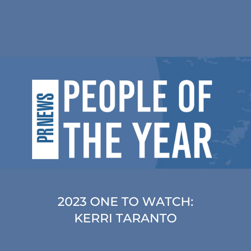 Award PRNews Kerri Taranto (2)